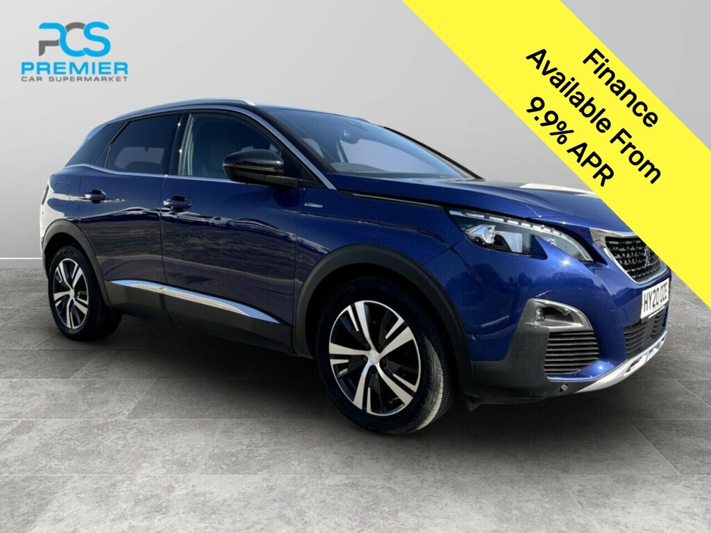 Peugeot 3008 Puretech Gt Line Blue
