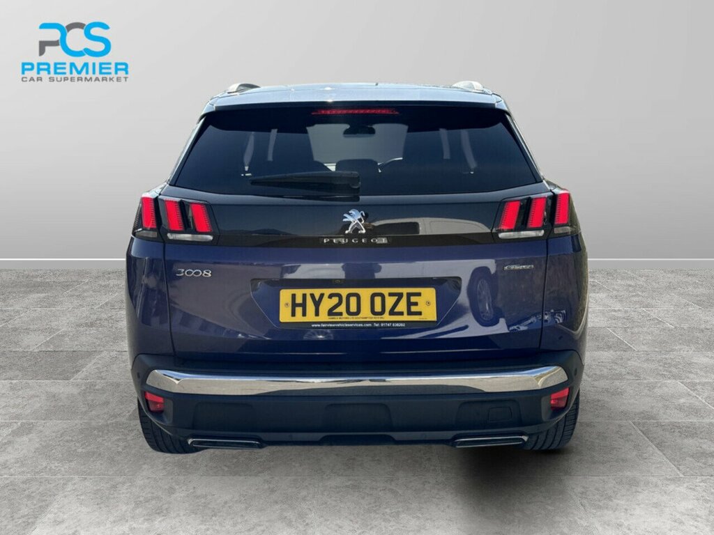 Peugeot 3008 Puretech Gt Line Blue #3