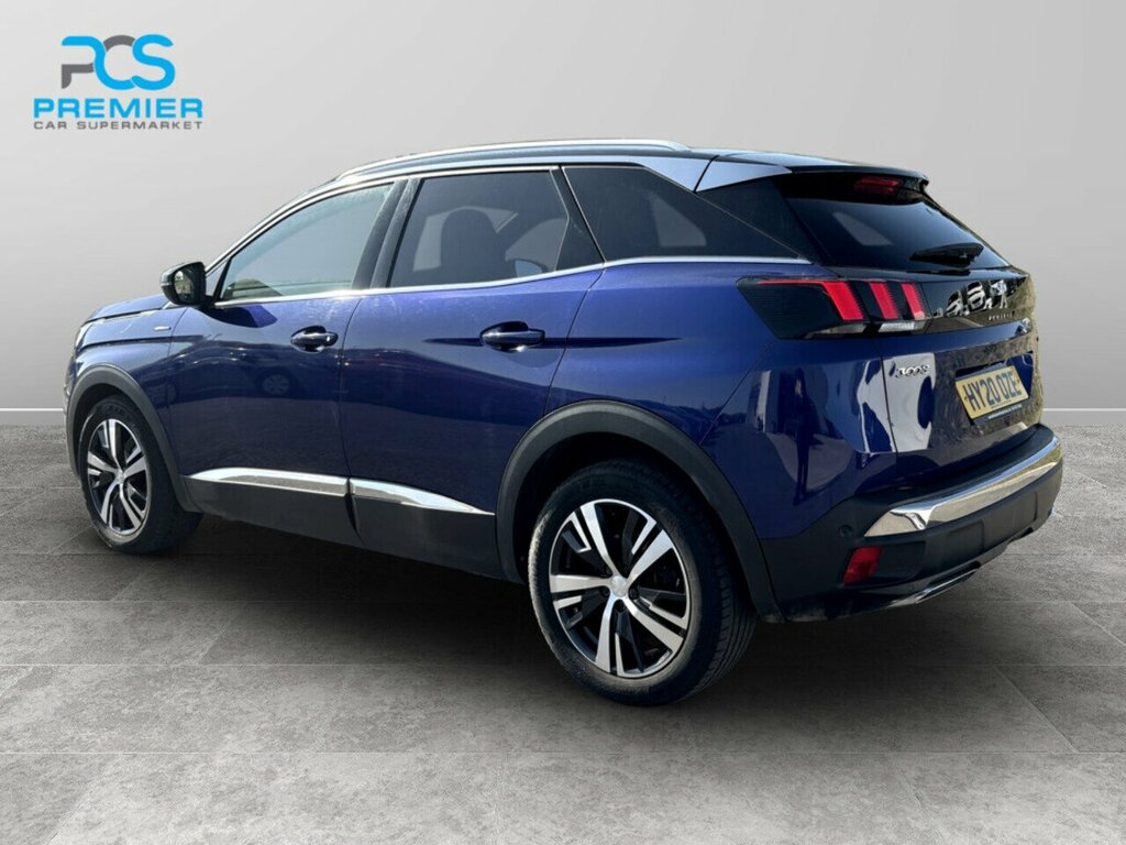 Peugeot 3008 Puretech Gt Line Blue #5