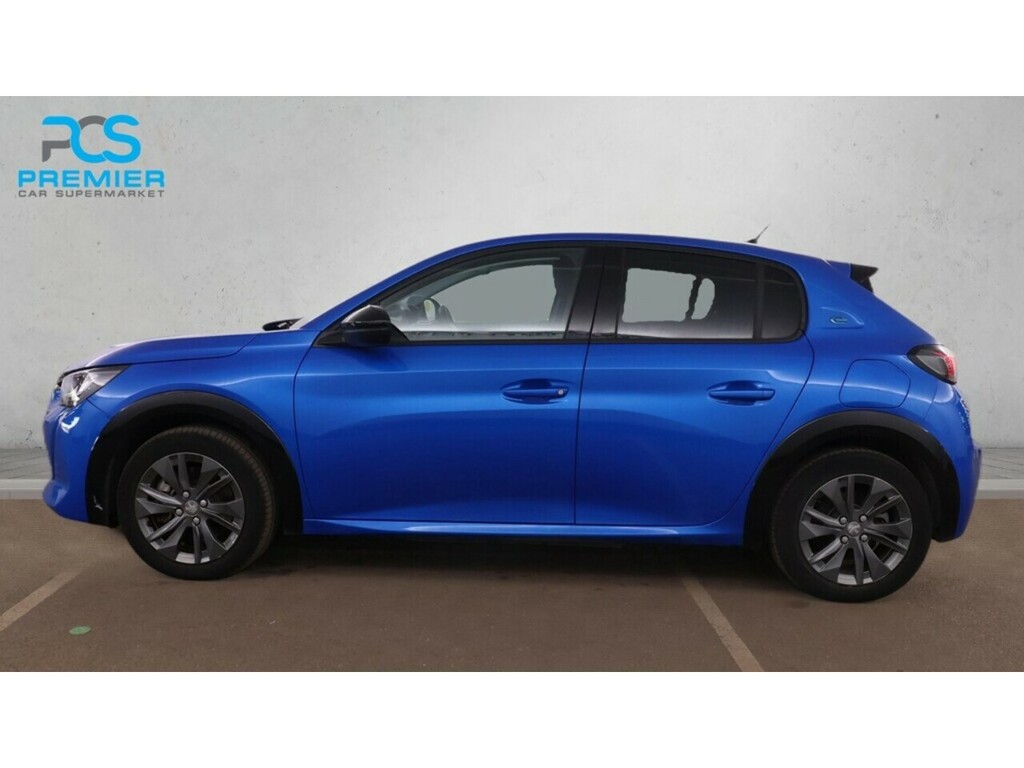 Peugeot e-208 Allure Premium Blue #6