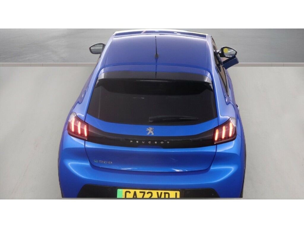Peugeot e-208 Allure Premium Blue #4