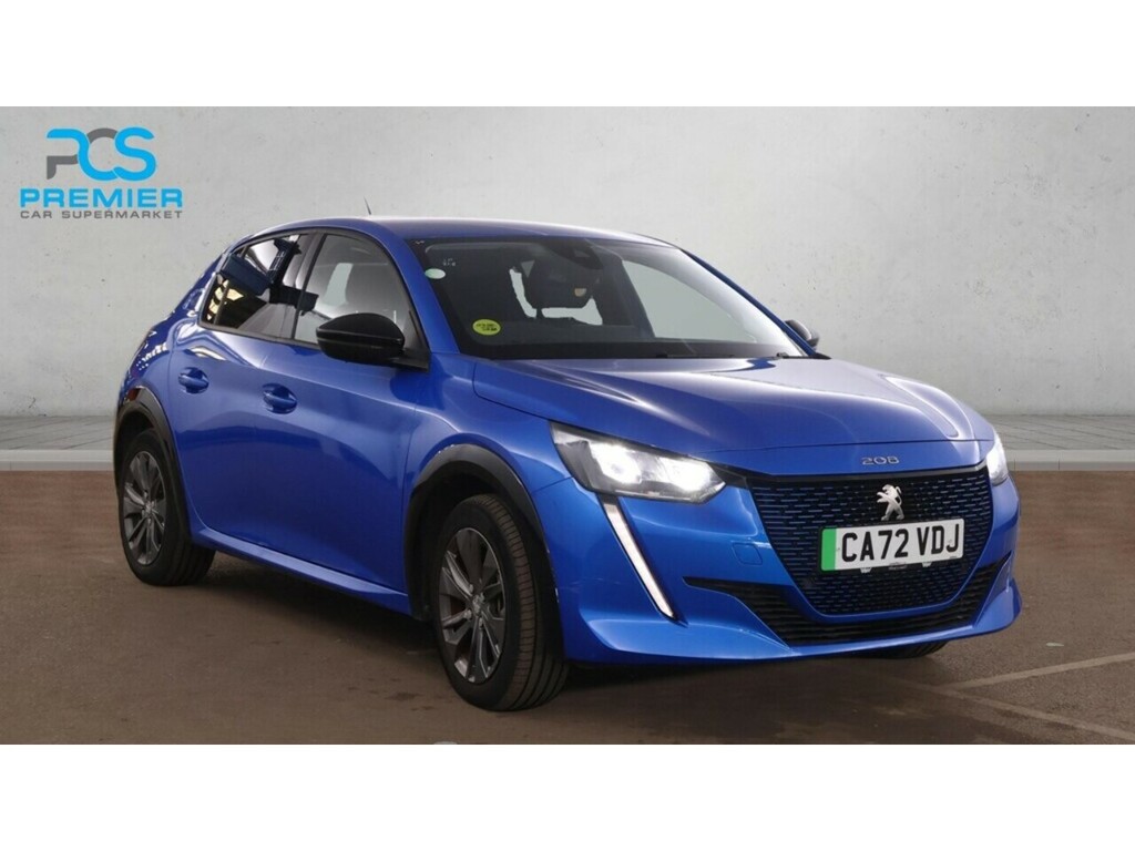 Peugeot e-208 Allure Premium Blue