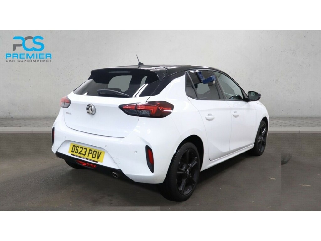 Vauxhall Corsa Turbo Gs Line White #3