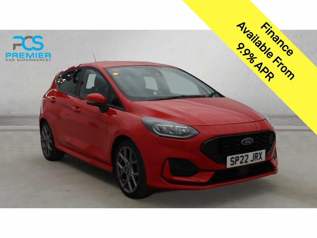 Ford Fiesta 1.0 Ecoboost St-line X Black #1