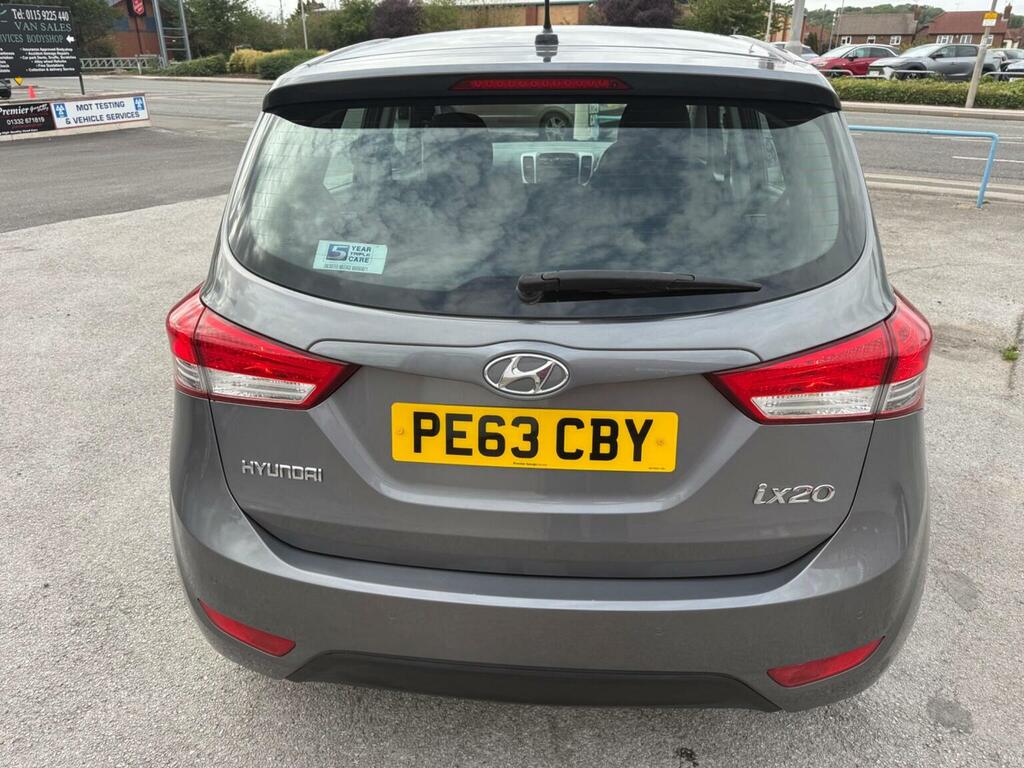 Hyundai Ix20 Hatchback 1.4 Active Euro 5 Ss 201363 PE63CBY Grey #5