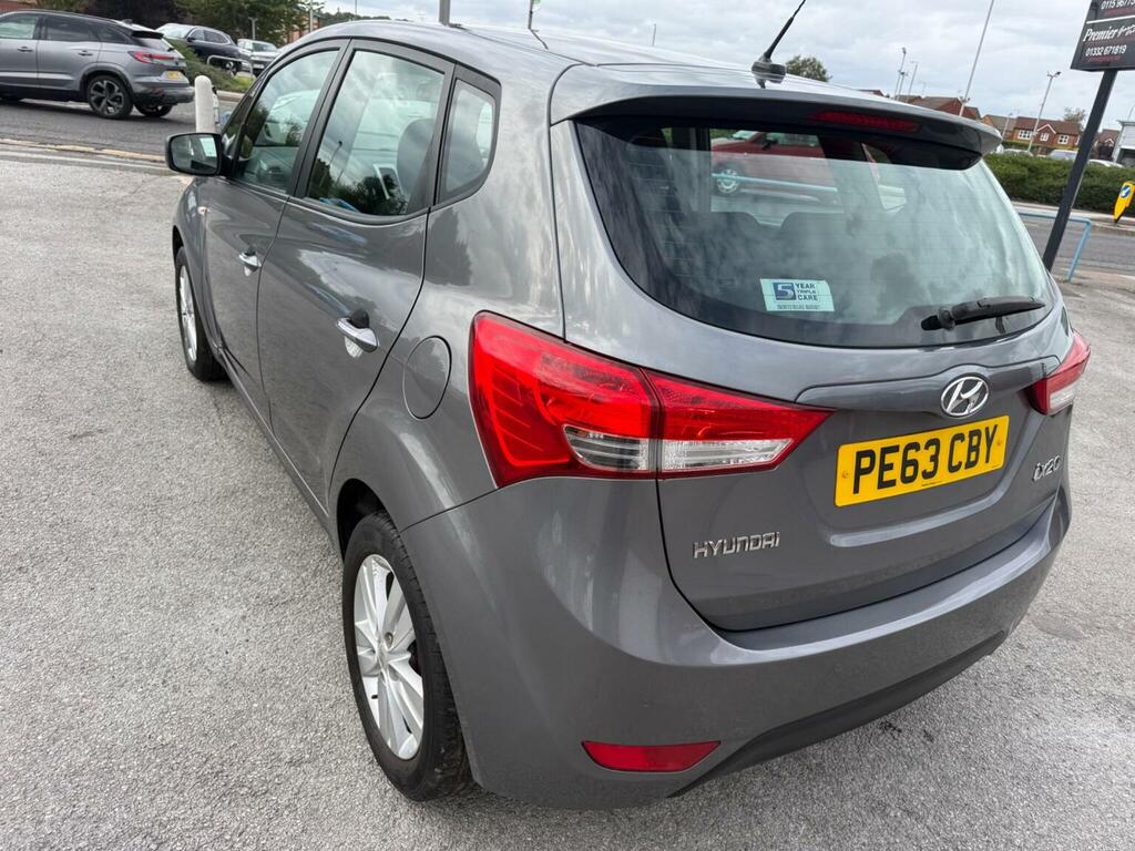Hyundai Ix20 Hatchback 1.4 Active Euro 5 Ss 201363 PE63CBY Grey #6
