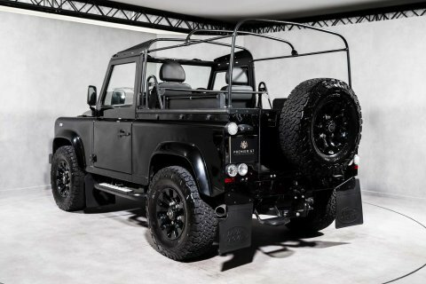 Land Rover Defender 90 Td Soft Top Black #4