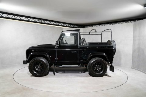 Land Rover Defender 90 Td Soft Top Black #6