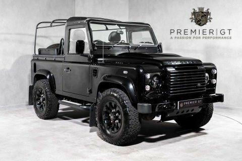 Land Rover Defender 90 Td Soft Top Black