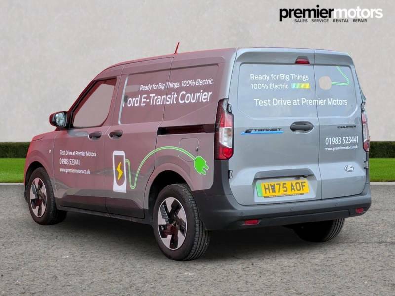 Ford Transit Courier 100Kw 43Kwh Trend Van - 2025 75 HW75AOF Silver #3