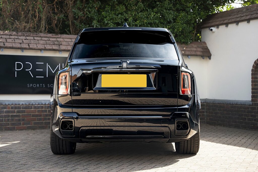 Rolls-Royce Cullinan V12 Black Badge Black #5