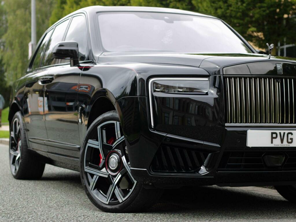 Rolls-Royce Cullinan 6.75 V12 Black Badge 4Wd Euro 6 Black #4