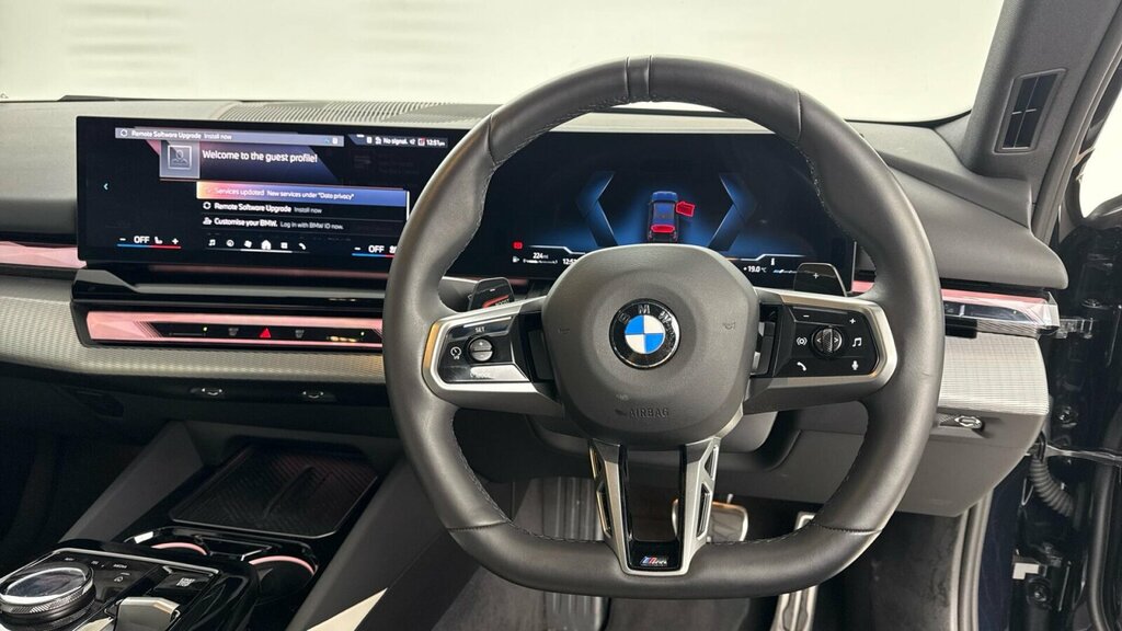 BMW 5 Series 520I M Sport Pro Saloon Black #5