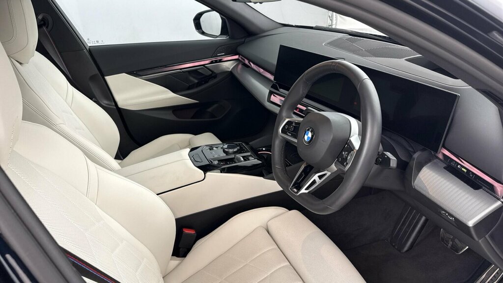 BMW 5 Series 520I M Sport Pro Saloon Black #6