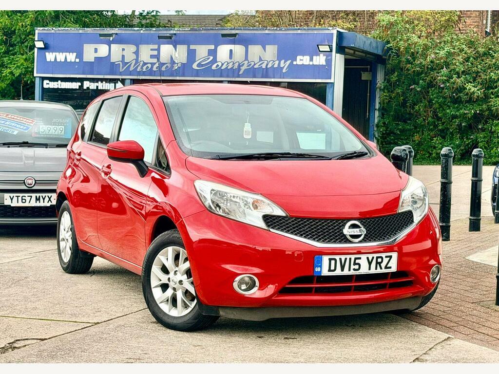 Nissan Note 1.2 12V Acenta Euro 5 S S Red