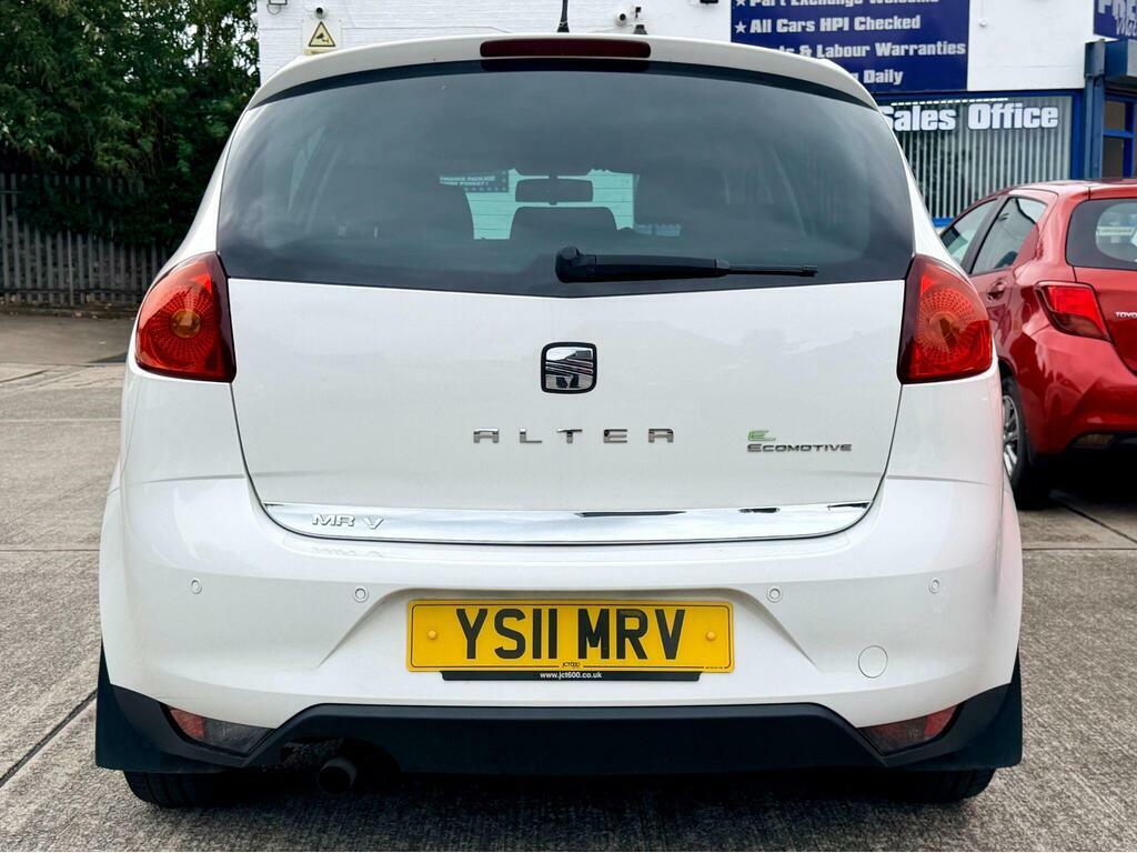 Seat Altea 1.6 Tdi Ecomotive Cr Se Euro 5 S S White #5