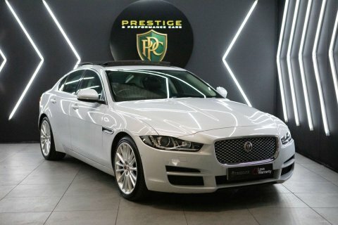 Jaguar XE 2.0D Portfolio Saloon White
