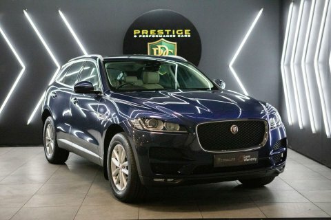 Jaguar F-Pace 2.0D Portfolio Awd Red #1