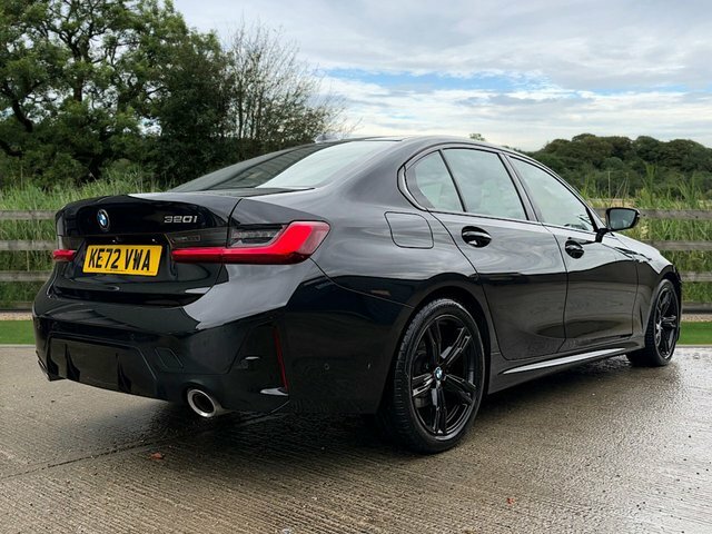 BMW 3 Series 320I M Sport Saloon Black #2