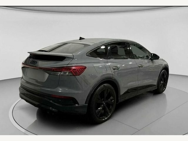 Audi Q4 E Tron S Line Sportback Grey #4