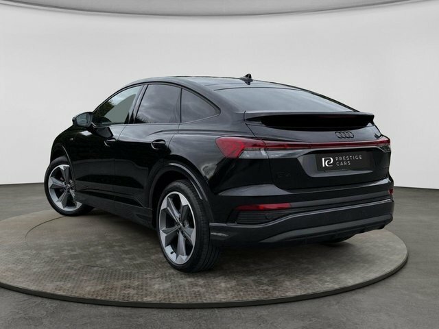 Audi Q4 E Tron Black Edition Sportback Silver #5