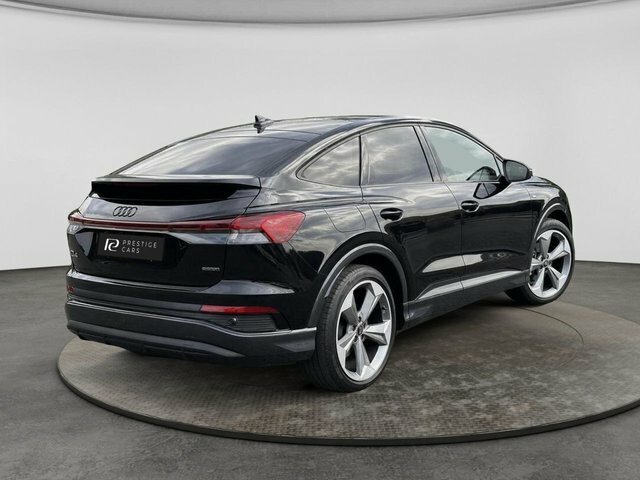 Audi Q4 E Tron Black Edition Sportback Silver #2