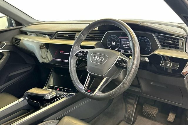 Audi E-Tron S S Line Sportback Blue #5