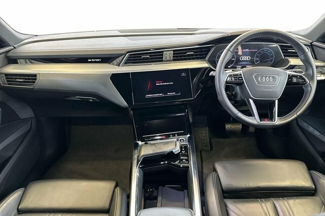 Audi E-Tron S S Line Sportback Blue #4