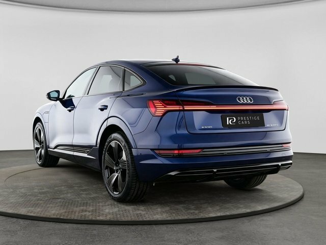 Audi E-Tron S S Line Sportback Blue #2