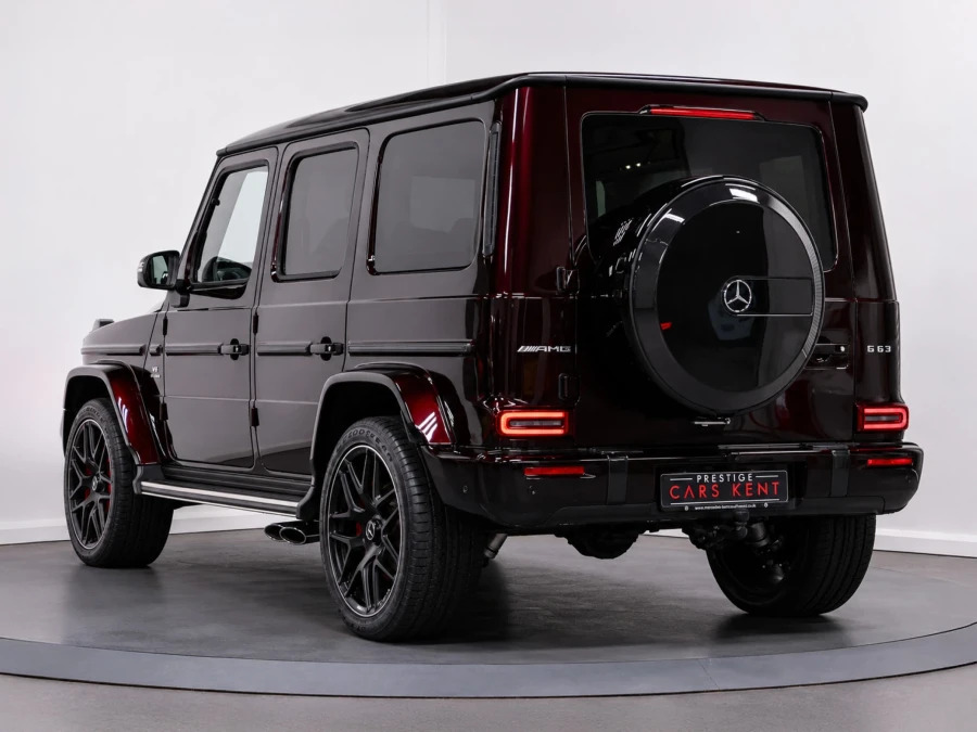 Mercedes-Benz G Class 4.0 G63 V8 Biturbo Mhev Amg Manufaktur Edition Suv Red #3
