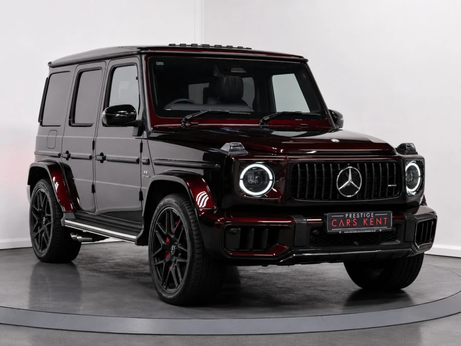 Mercedes-Benz G Class 4.0 G63 V8 Biturbo Mhev Amg Manufaktur Edition Suv Red