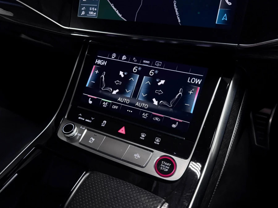 Audi SQ8 Tfsi Quattro Black Black #35