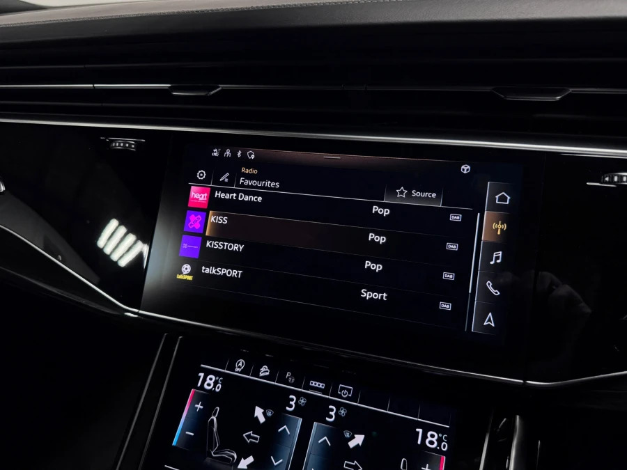 Audi SQ8 Tfsi Quattro Black Black #36