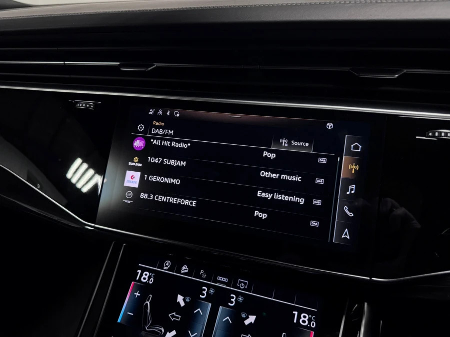 Audi SQ8 Tfsi Quattro Black Black #37