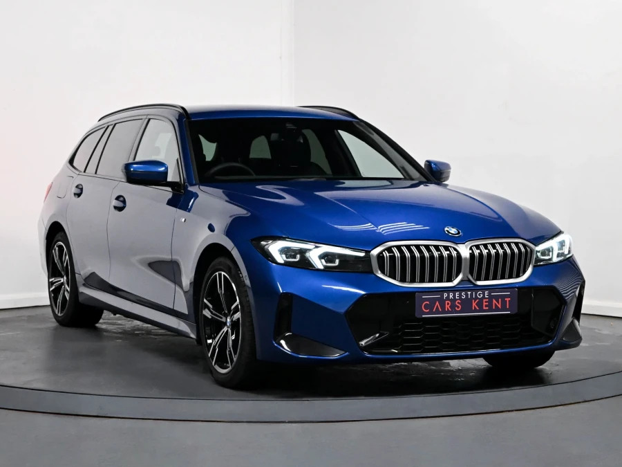 BMW 3 Series 330E M Sport Touring Blue