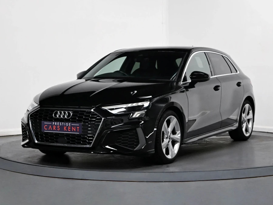 Audi A3 1.5 Tfsi 35 S Line Sportback S Tronic E Black #5