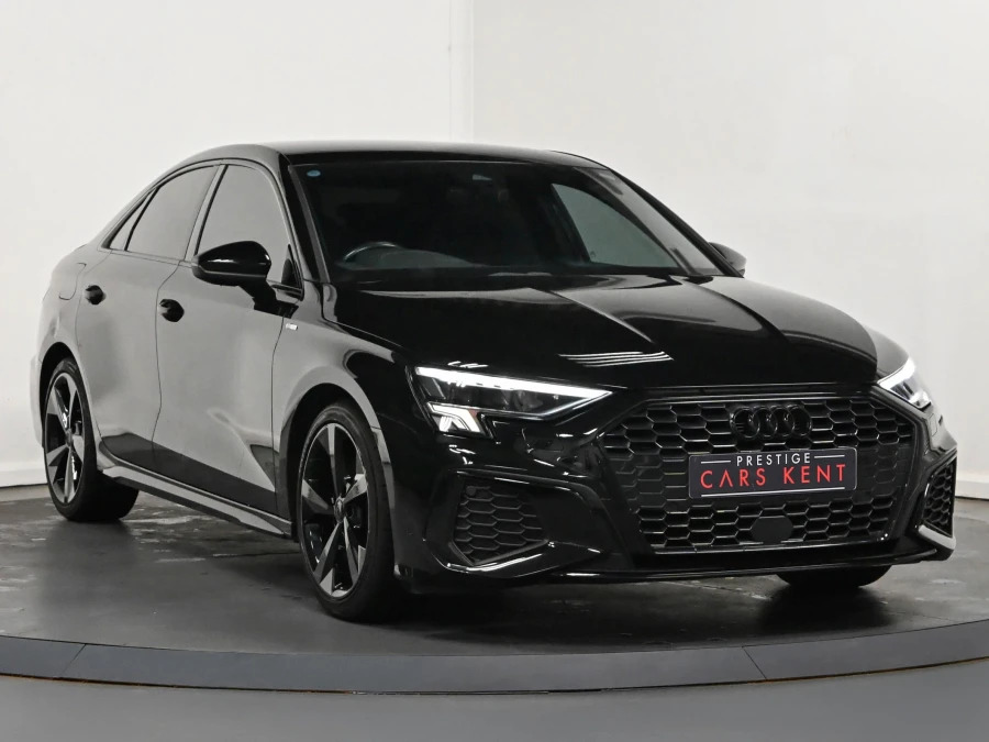 Audi A3 1.5 Tfsi 35 S Line Saloon S Tronic Euro Black