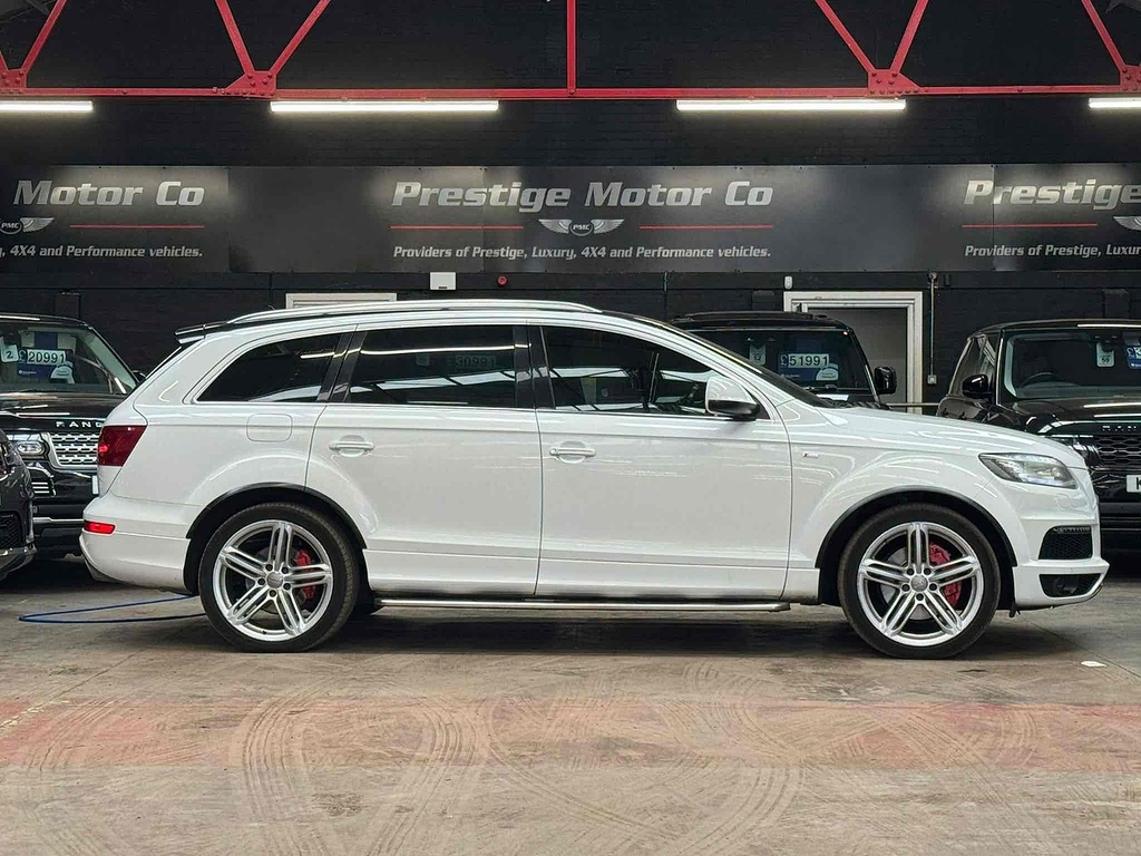 Audi Q7 Tdi V6 S Line White #3