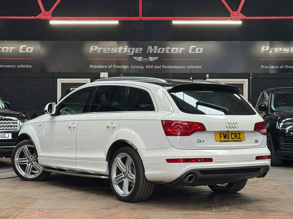 Audi Q7 Tdi V6 S Line White #5