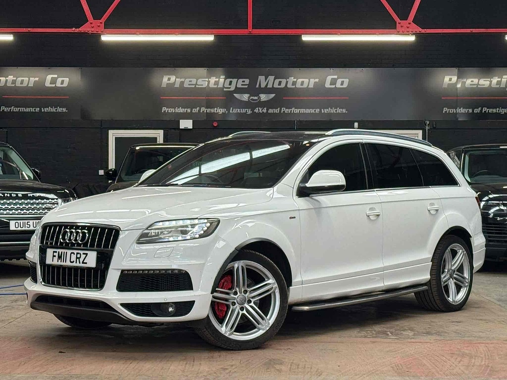 Audi Q7 Tdi V6 S Line White