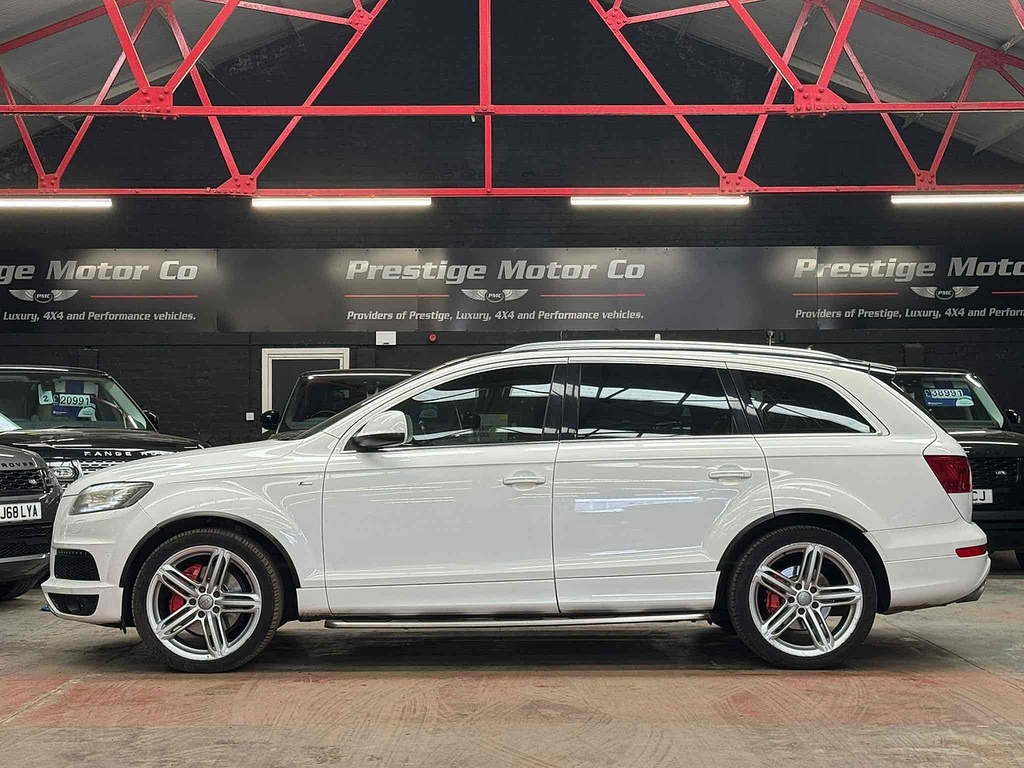 Audi Q7 Tdi V6 S Line White #6