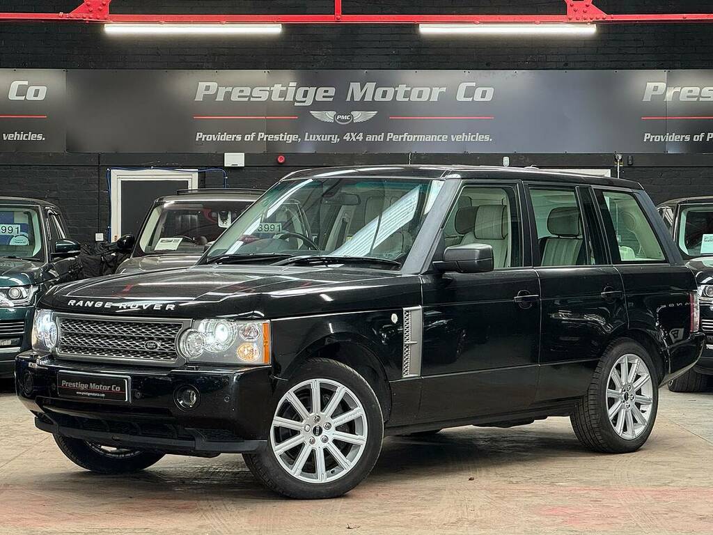 Land Rover Range Rover Tdv8 Hse E4 Black #1
