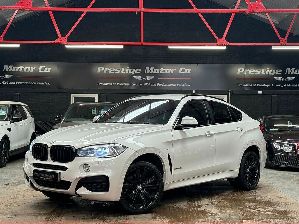 BMW X6 40D M Sport White