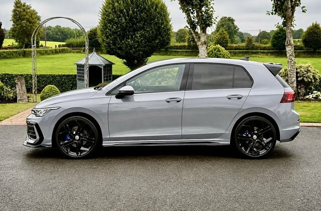 Volkswagen Golf Tsi R-line Hatchback RE74EXR Grey #4