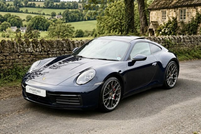 Porsche 911 992 Carrera 4S Coupe Blue