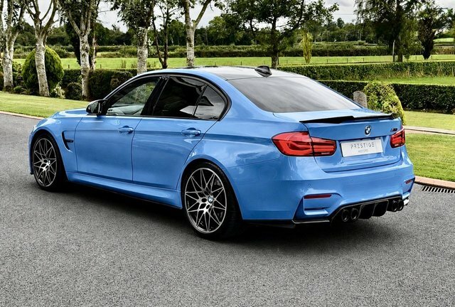 BMW M3 Biturbo Competition Saloon Blue #5