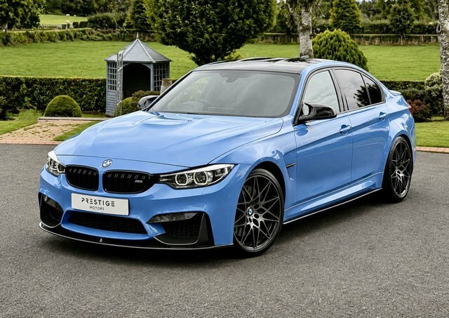 BMW M3 Biturbo Competition Saloon Blue