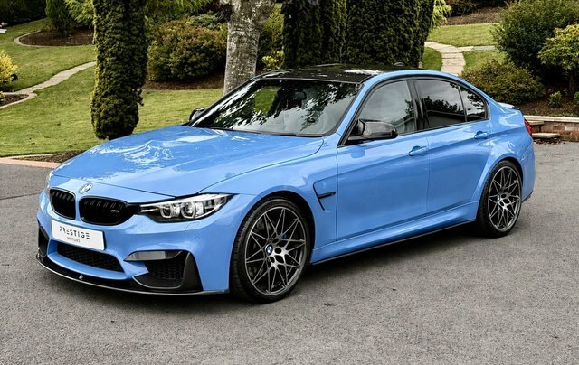 BMW M3 Biturbo Competition Saloon Blue #6