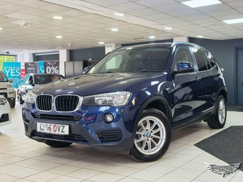 BMW X3 2.0 20D Se Blue