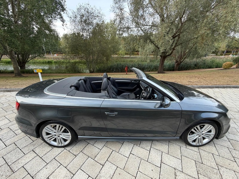 Audi A3 Cabriolet 2.0 Tdi S Line Grey #6